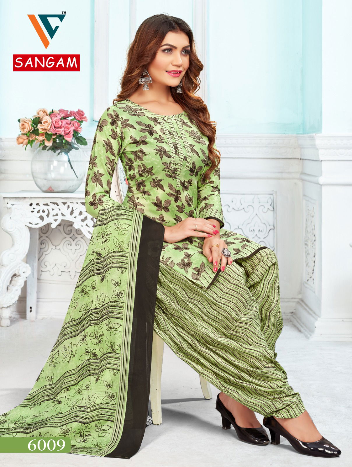 Vandana C Sangam Vol 6 Printed Cotton Dress Material
